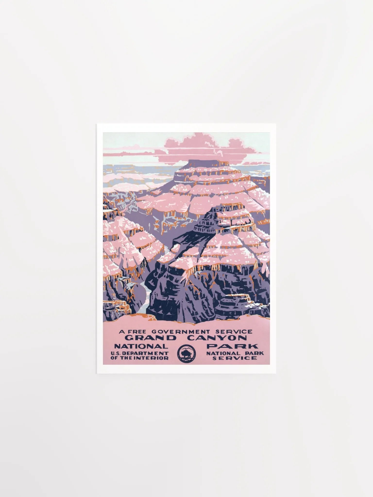 Vintage Grand Canyon National Park Poster Print product image (4)