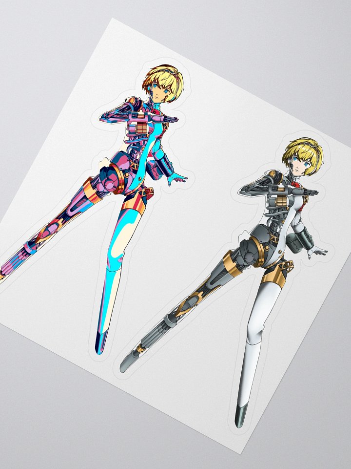 Android Girl Mark I & II Stickers product image (1)