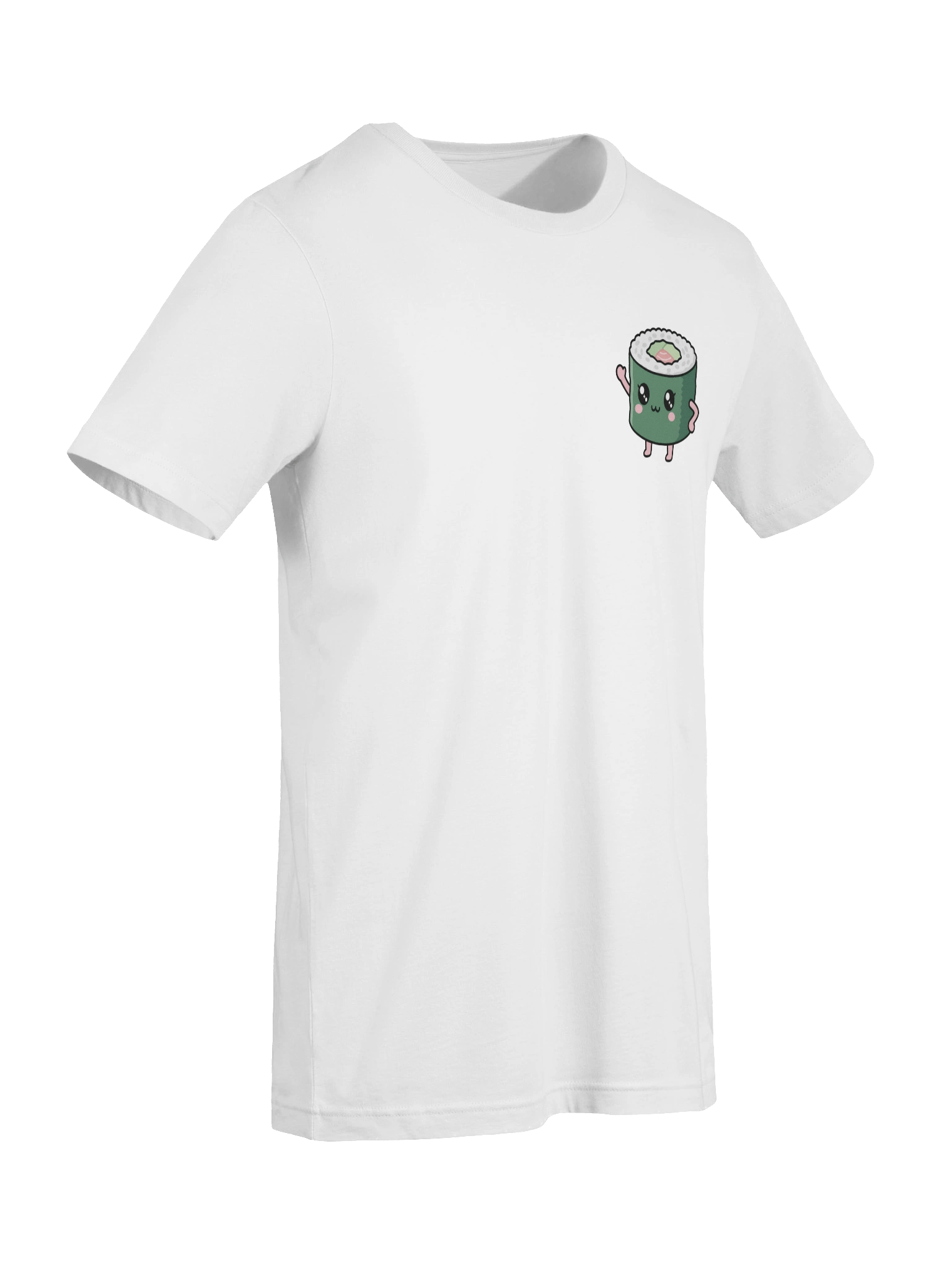 Waving Sushi Roll Kawaii Core T-Shirt product image (105)
