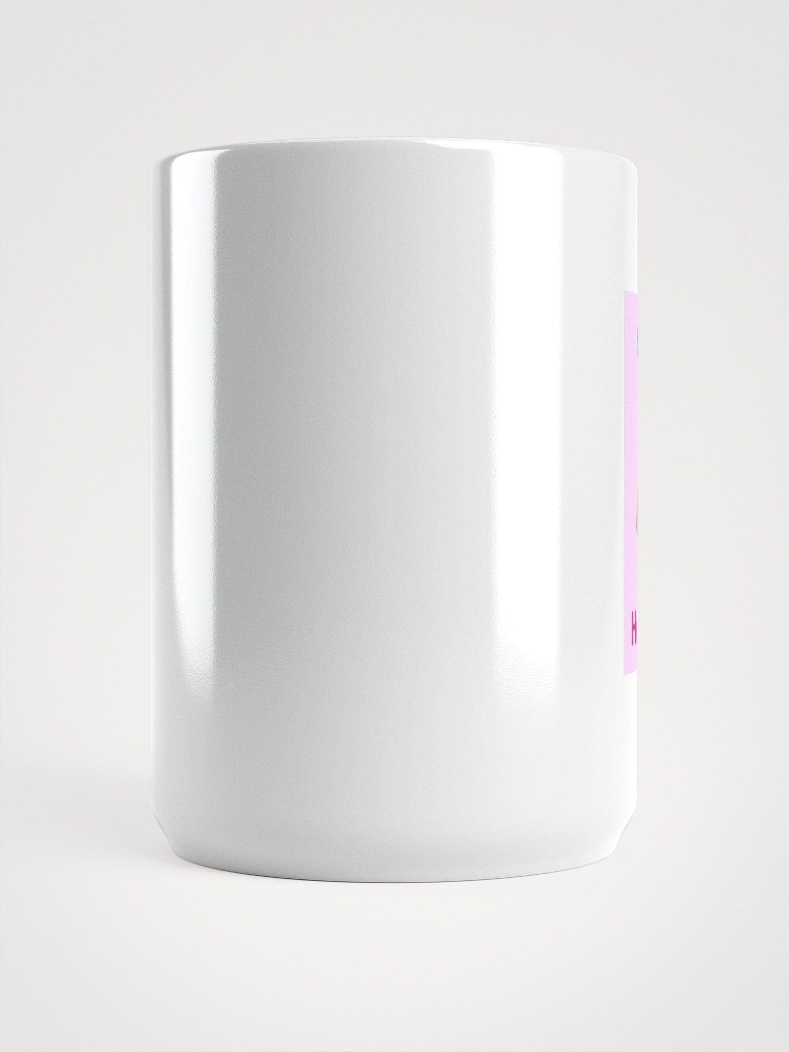 Vibrant Owl Eyes White Glossy Mug product image (5)