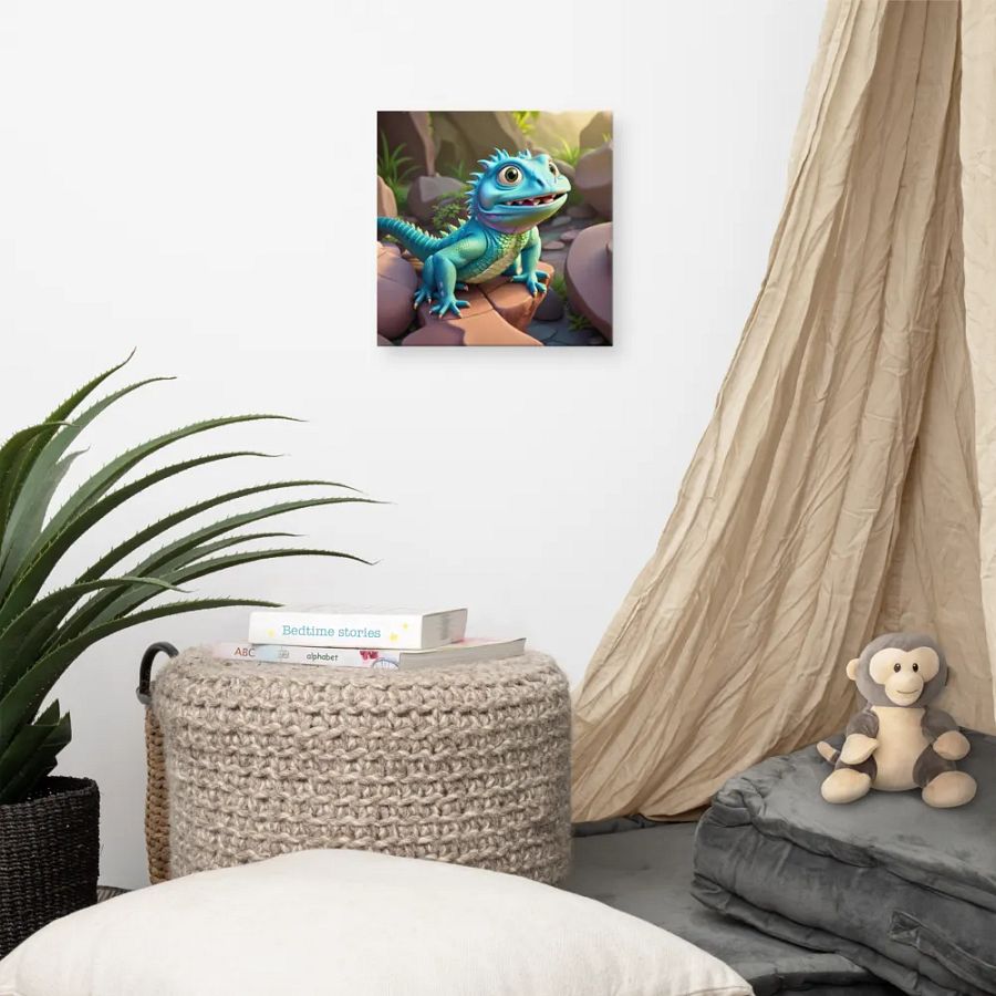 Endangered Species - Mexico - Rock Iguana Canvas Art product image (3)