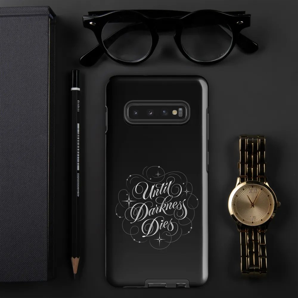 Until Darkness Dies (swirls design) Samsung Case product image (6)