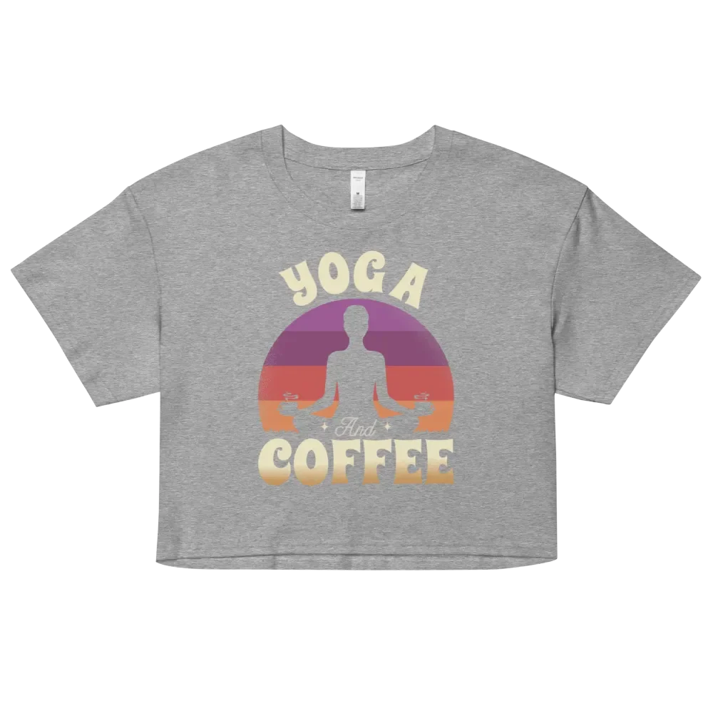 Coffee Yoga Crop Top product image (7)