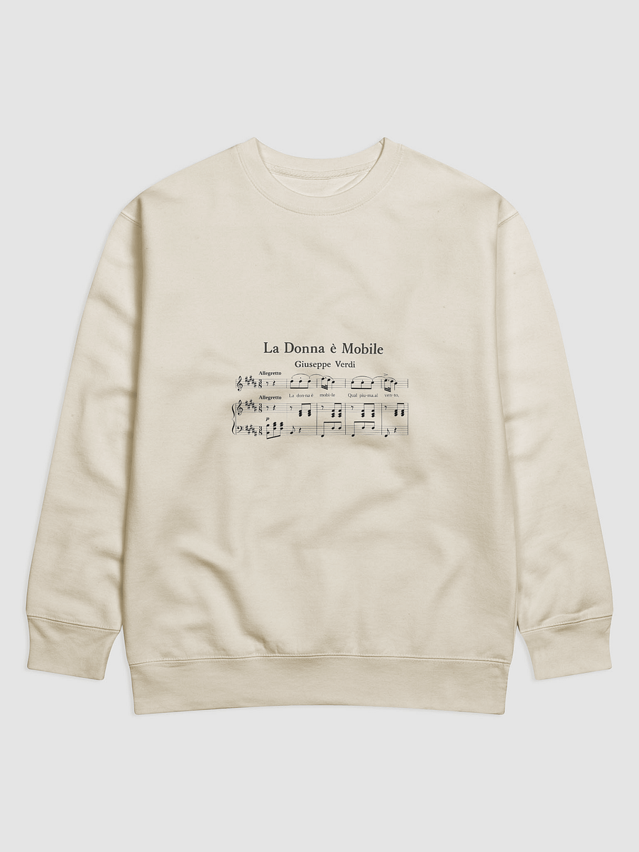 La Donna e Mobile - Melodies Sweatshirt product image (1)
