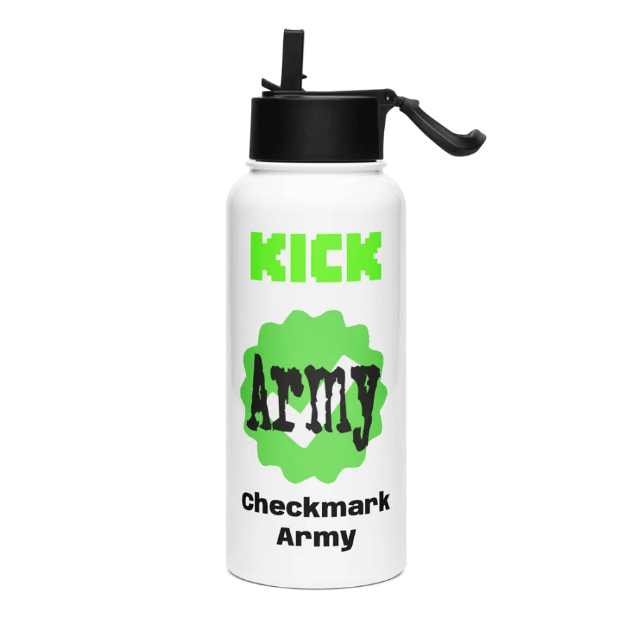 Kick Checkmark Army Drink Bottle product image (3)