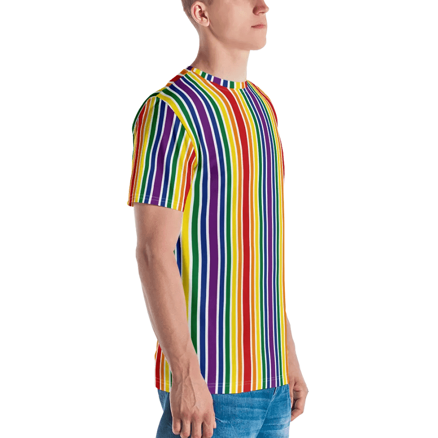 Rainbow Stripe T Shirt product image (3)