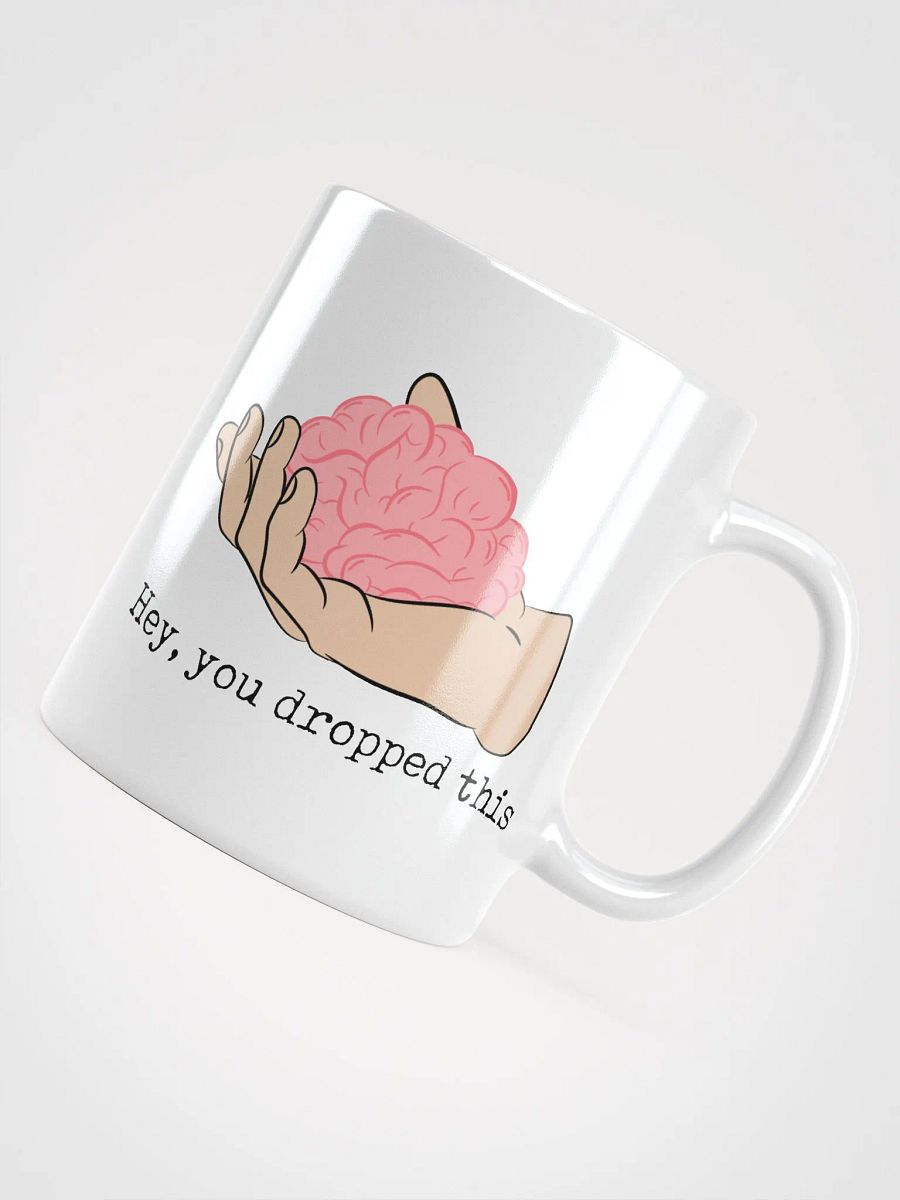 'Me? Sarcastic? Never.' White Glossy Mug product image (4)