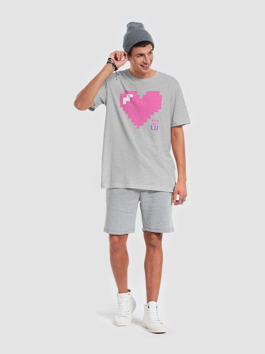 Pixel Heart Supersoft T-Shirt product image (6)