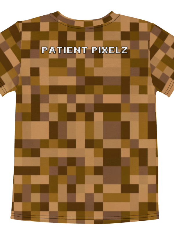 Patient PixelZ Kids T-Shirt (Pixel Brown) product image (6)