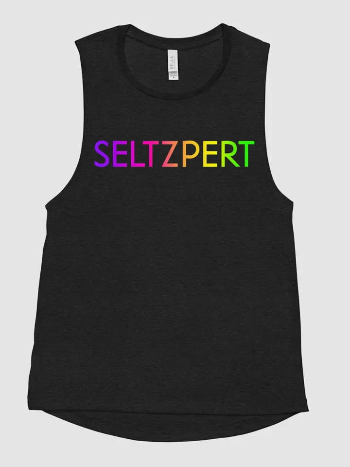 Seltzpert Women's Flowy Tank Top | Rainbow Paradise product image (1)