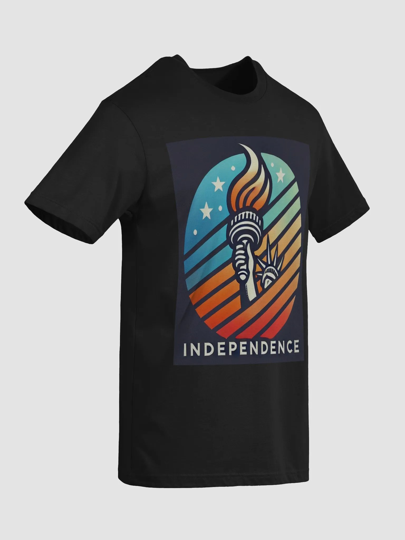 Liberty Torch Independence T-Shirt product image (36)
