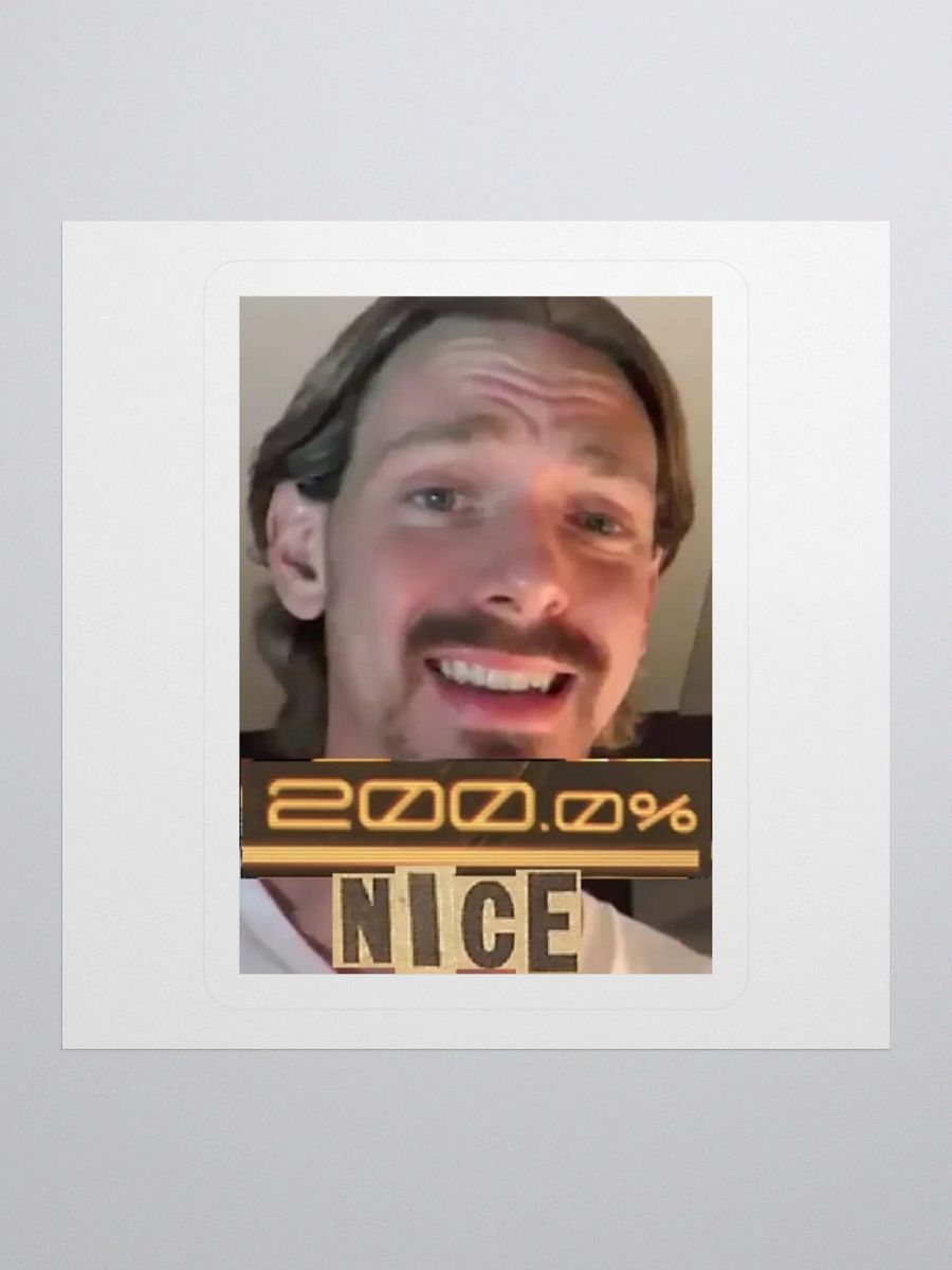 200% Nice Sticker 1 product image (2)