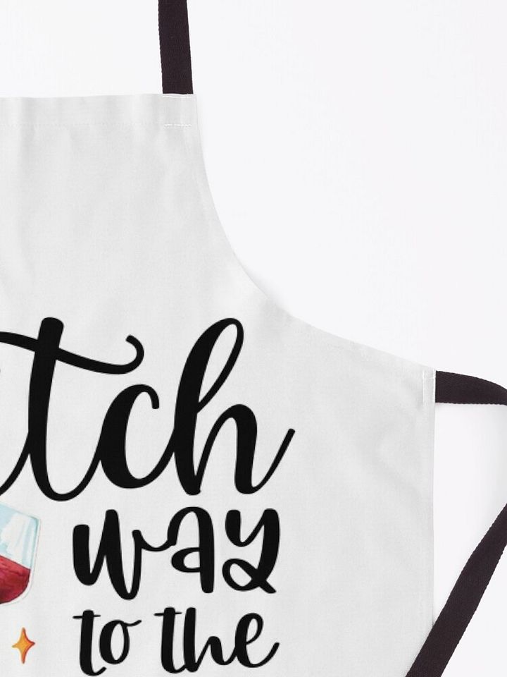 Witch Way to the Wine #1 - Apron product image (2)