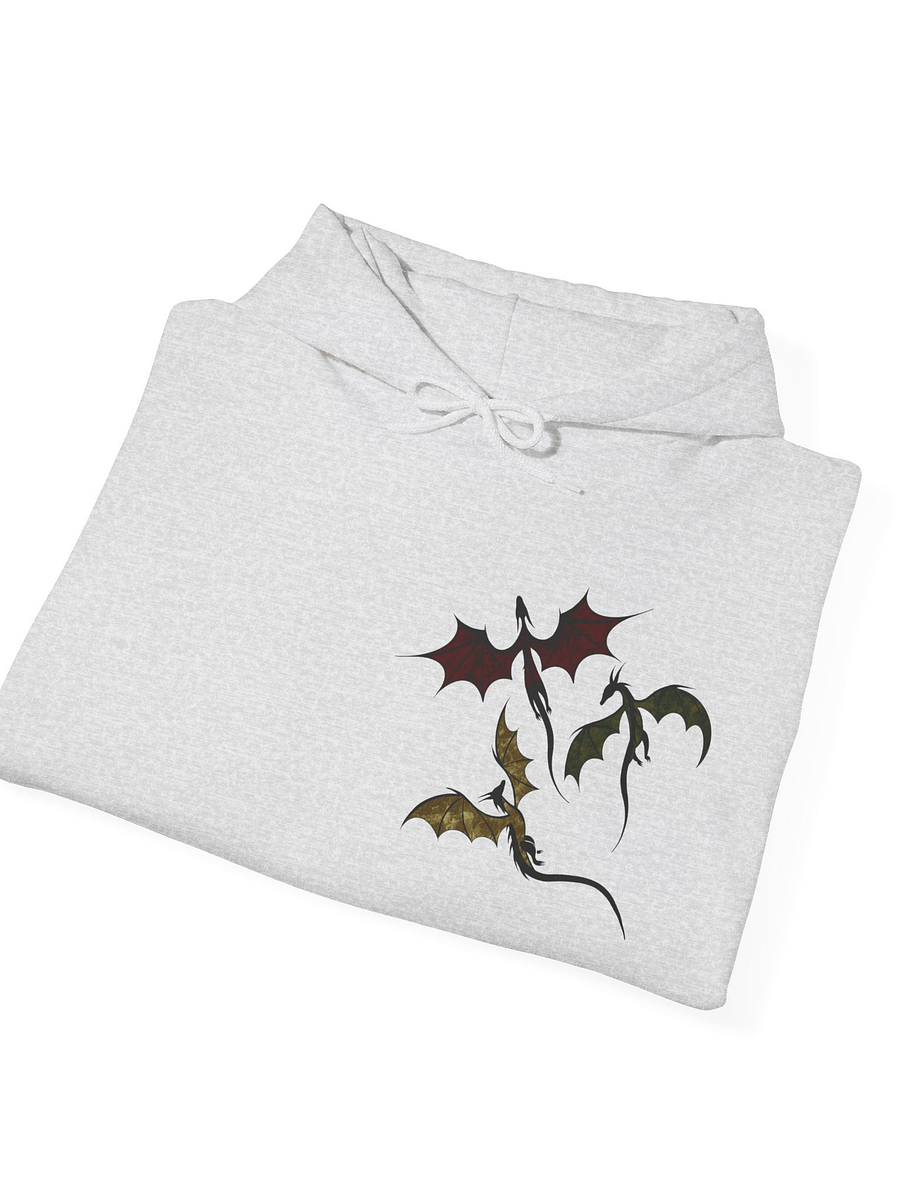 Fantasy Dragon Hoodie - Baby Dragon Trio Unisex Pullover Hooded Sweatshirt product image (7)