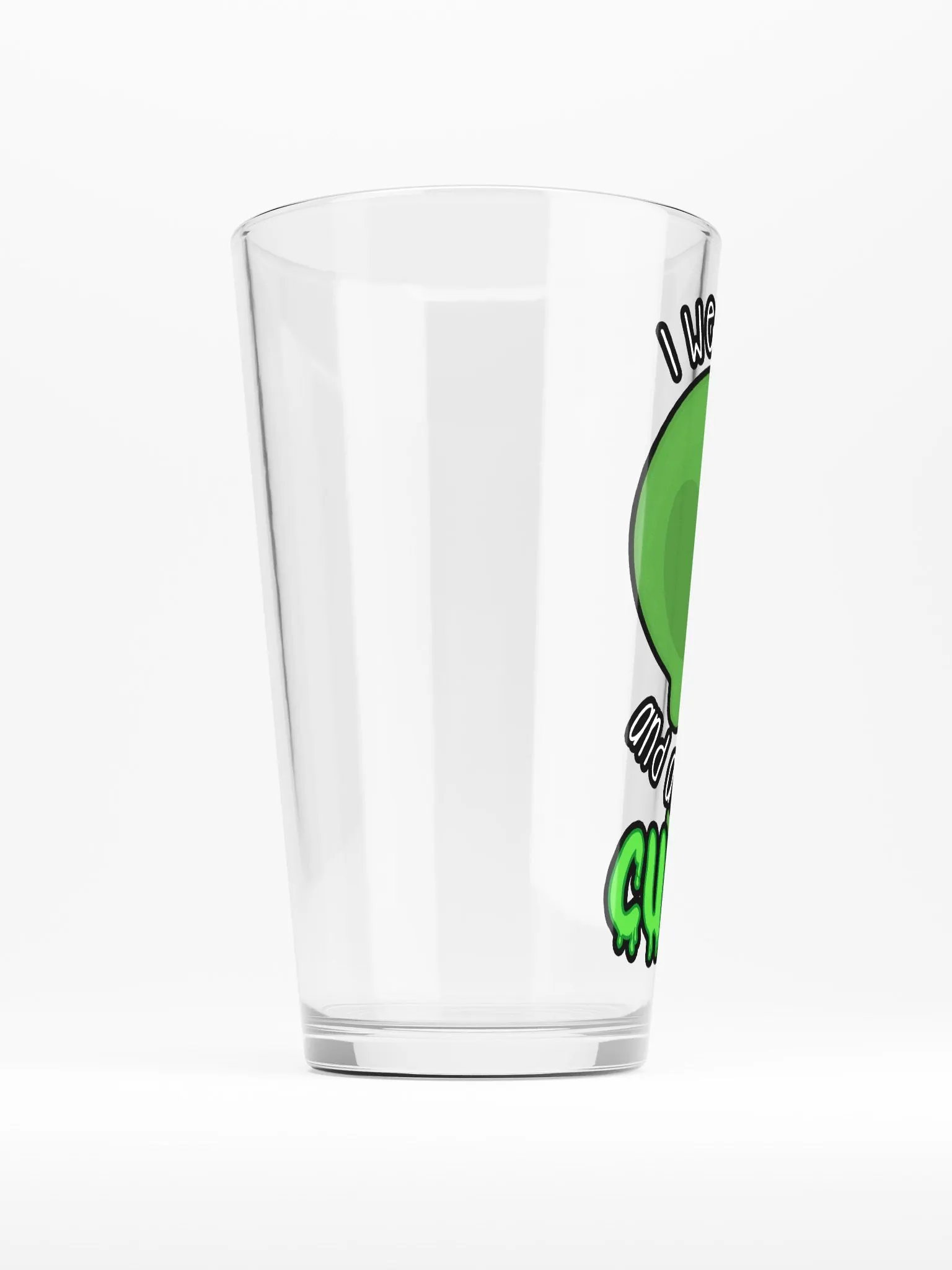 All I Got Was Cursed - Hunter - Pint Glass product image (2)