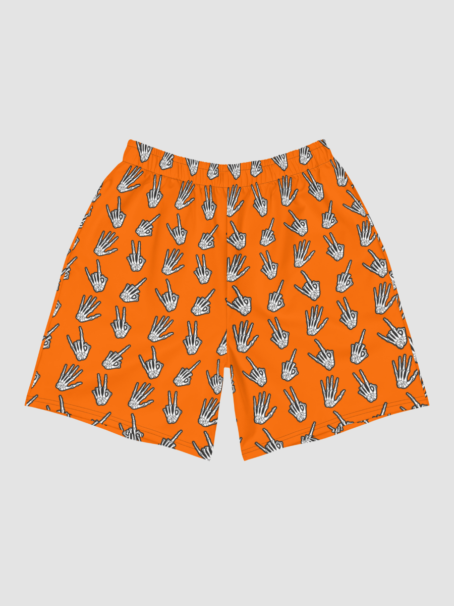 Bone Zone pattern recycled athletic shorts product image (2)