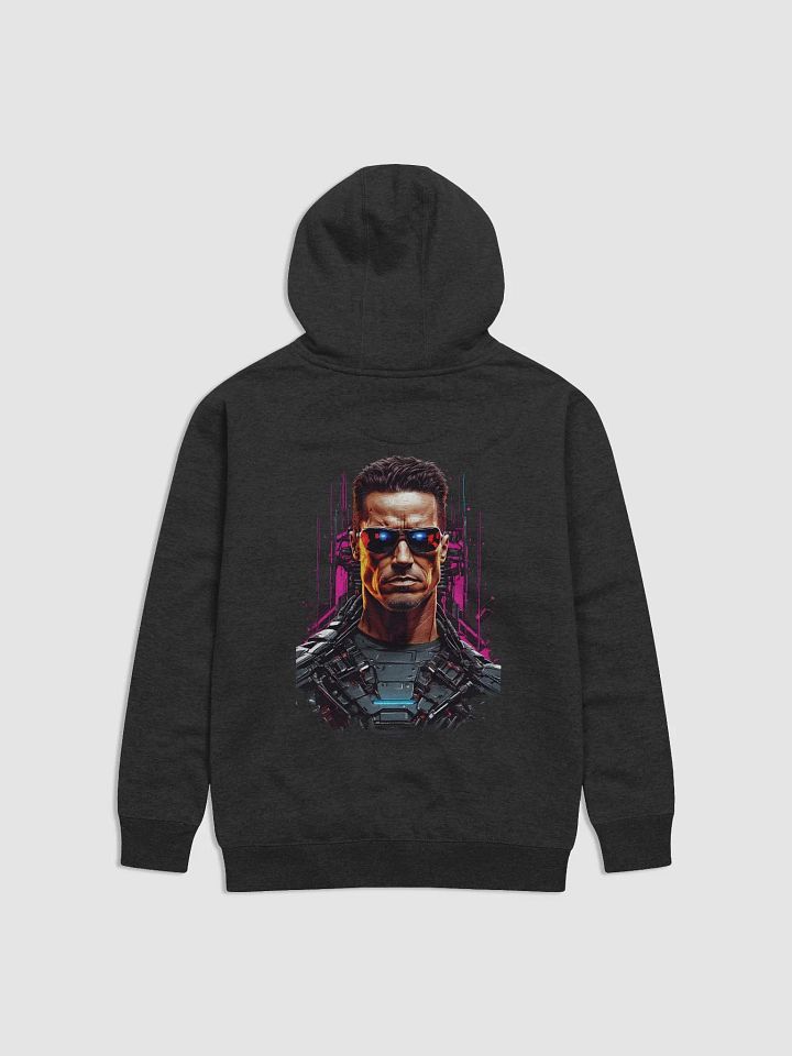 Cybernetic Cityscape Unisex Hoodie product image (13)