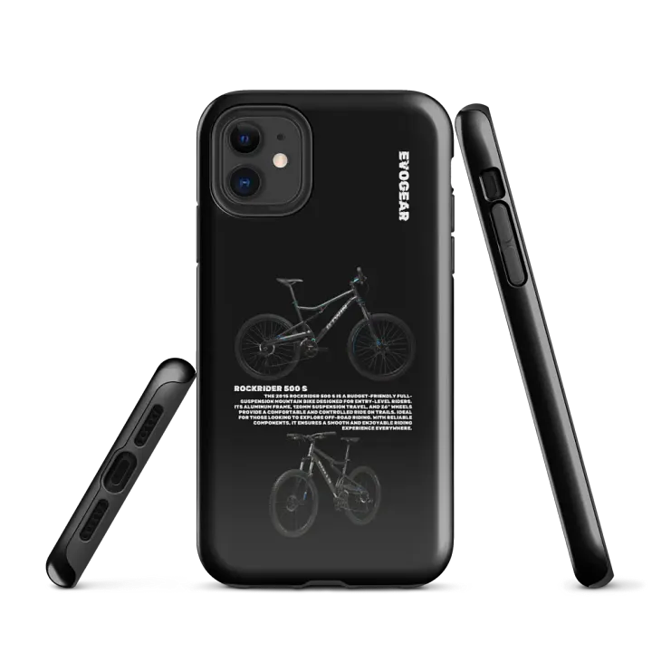 Black Rockrider 500 S iPhone Case product image (1)