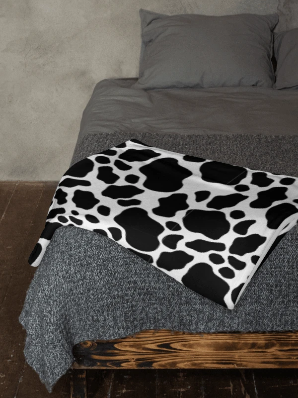 Cow Skin Blanket - Black & White product image (1)