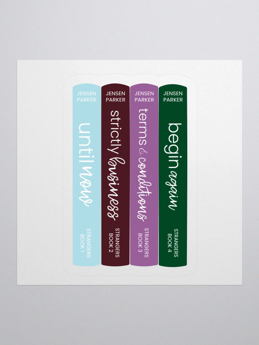 Strangers Spines Sticker product image (1)