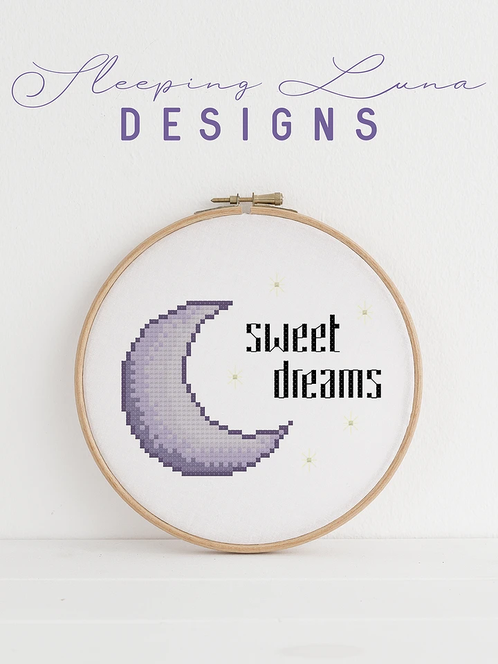 Sweet Dreams - Cross Stitch Pattern product image (1)