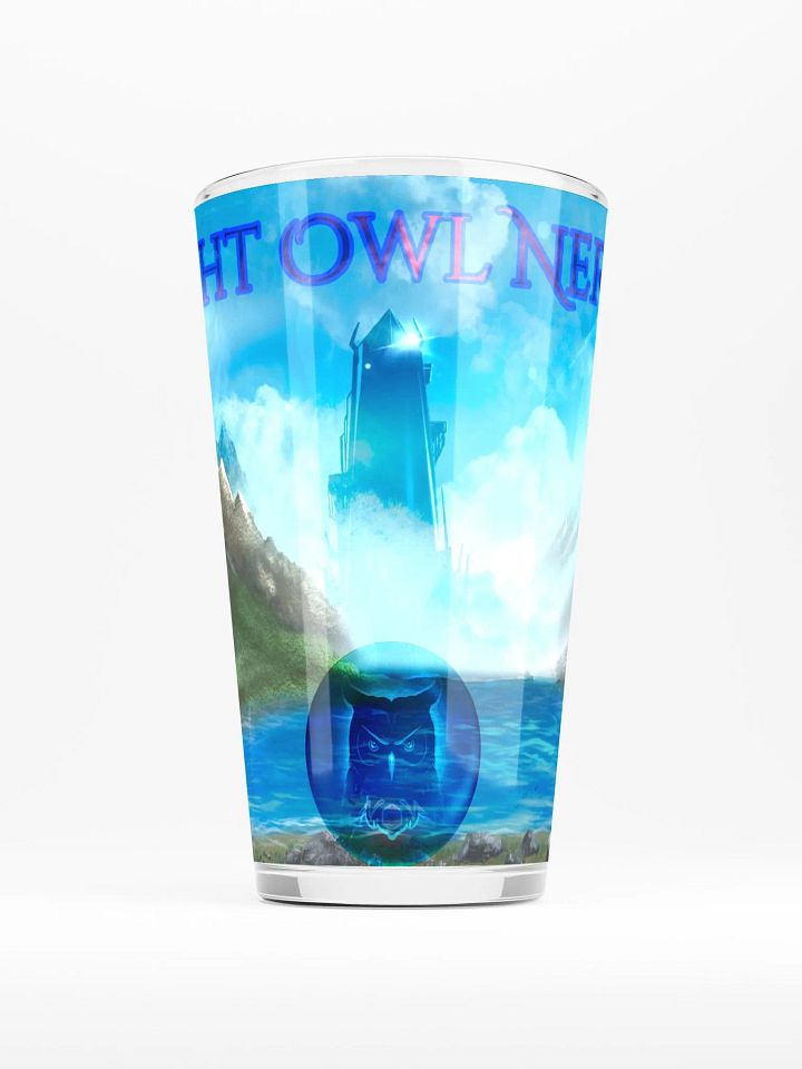 Night Owl Pint Glass product image (1)
