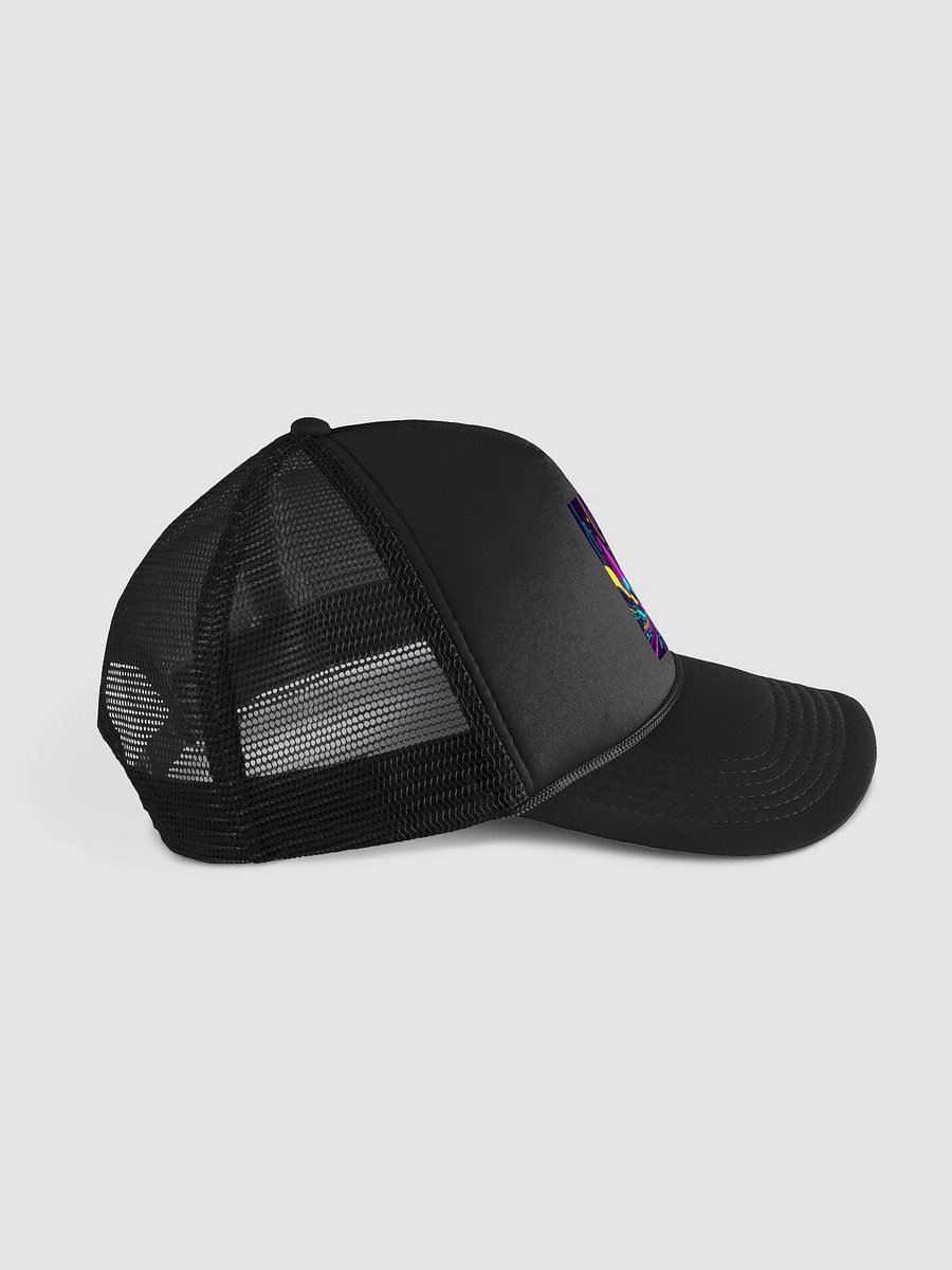 Neon Cityscape Trucker Hat product image (3)