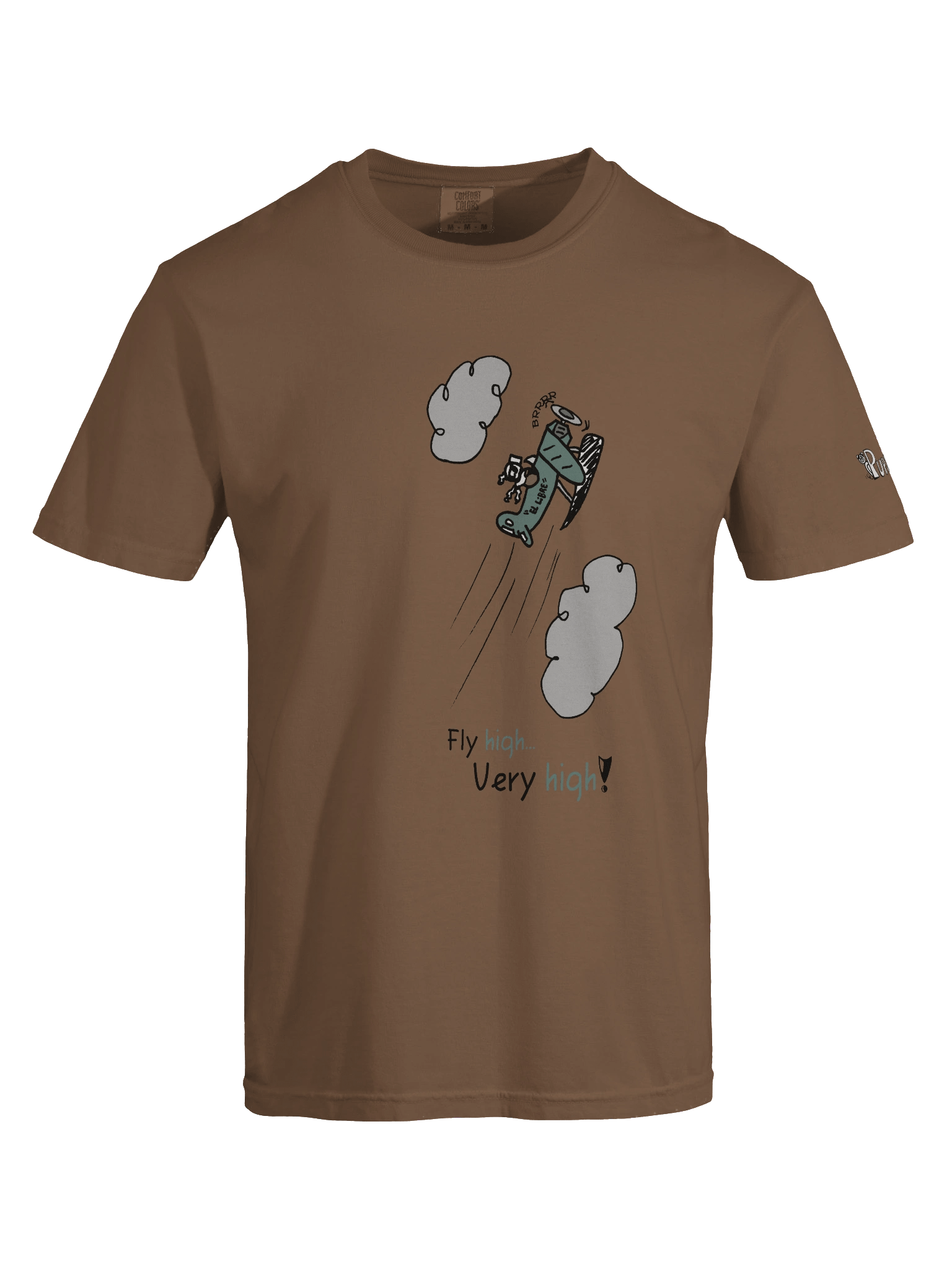 'Fly High' Pupsies! Heavyweight T-Shirt product image (7)