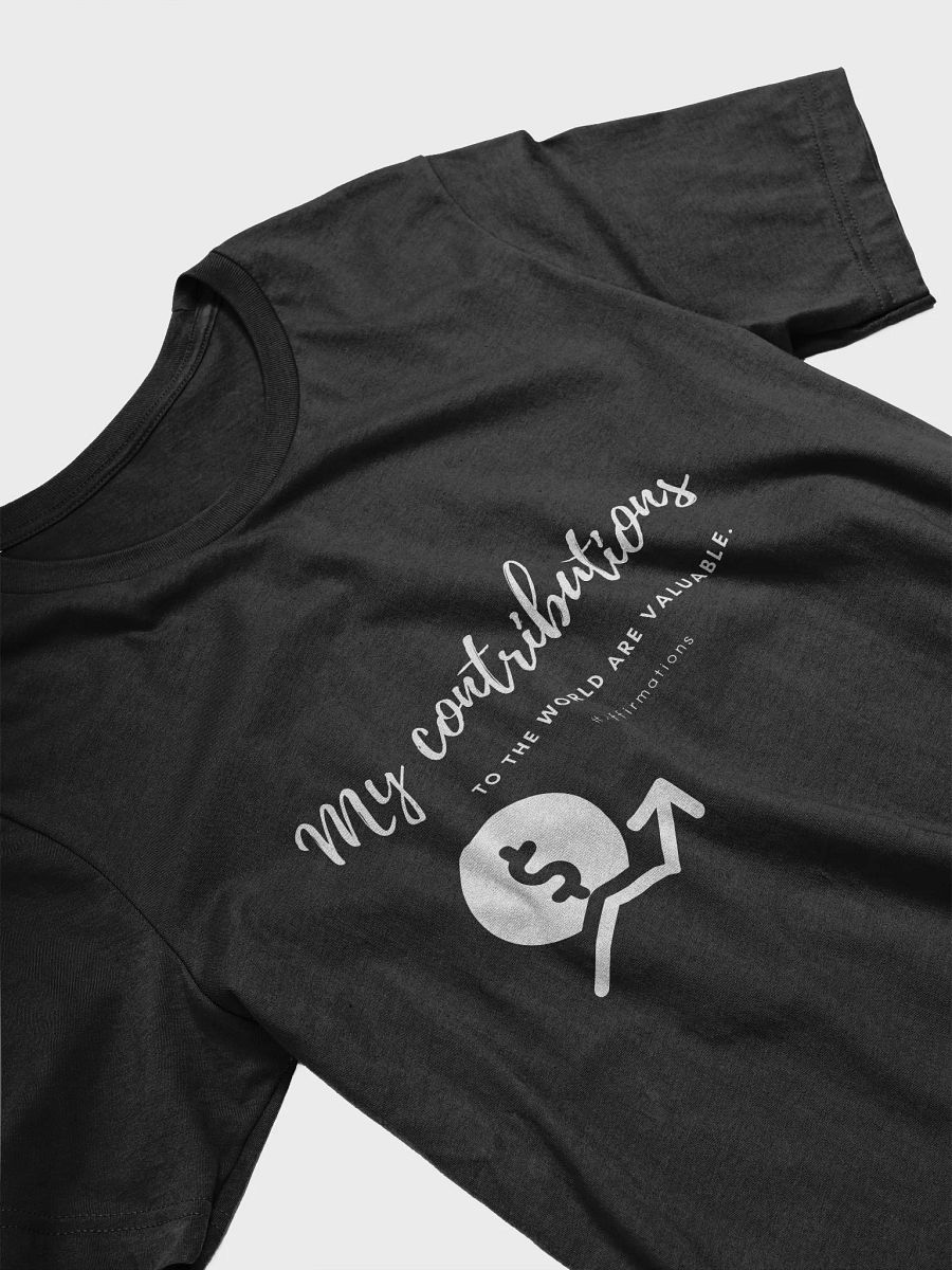 My contributions Unisex Super soft T-Shirt product image (14)