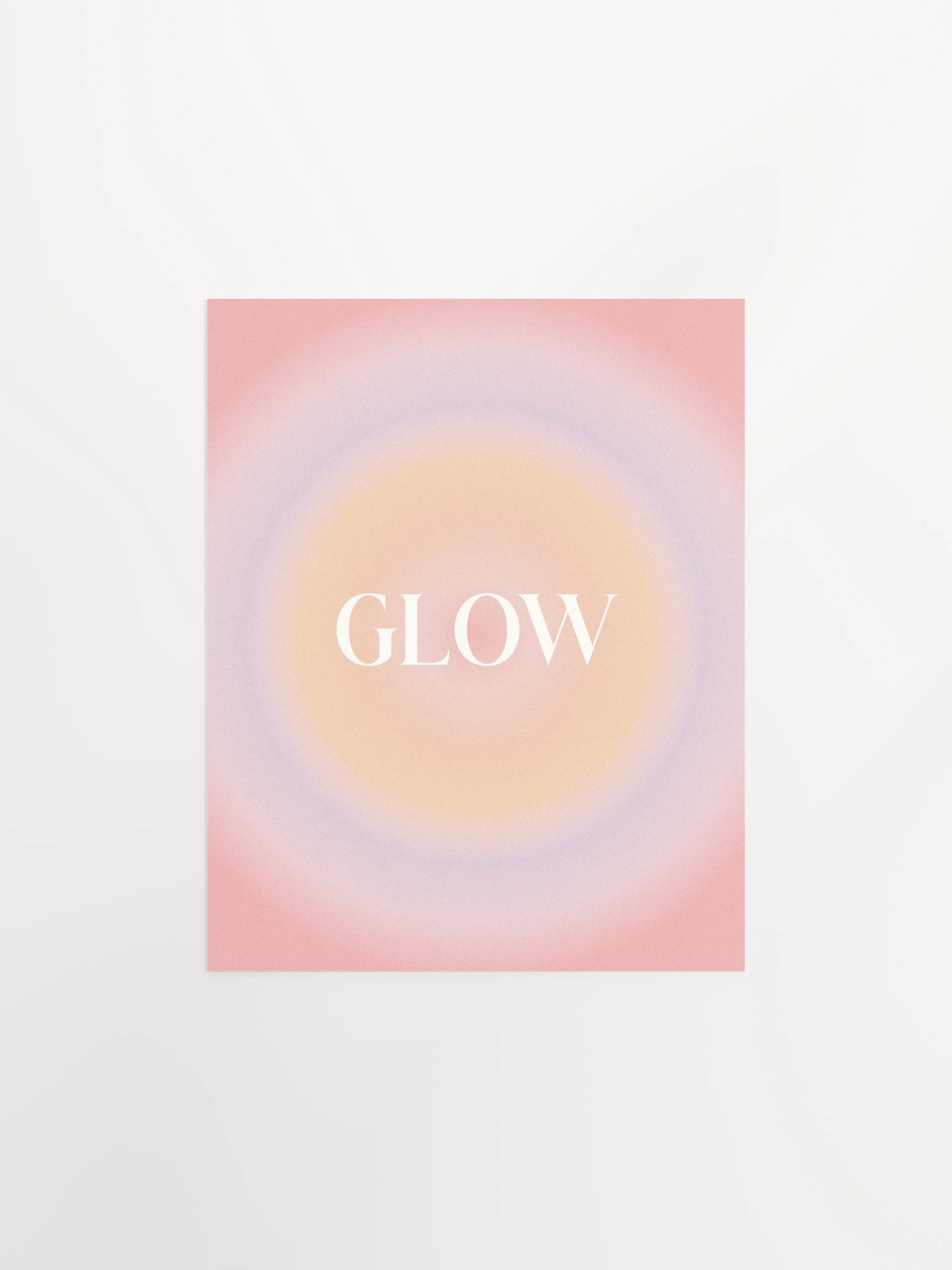 Glow Gradient Grain Poster product image (3)