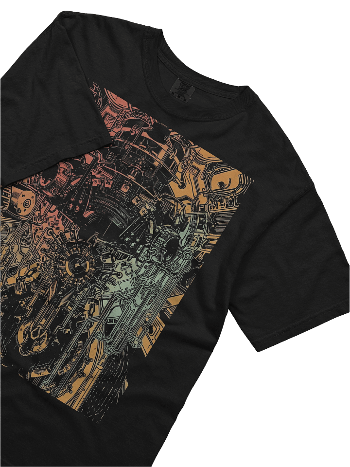 Retro Digital Intricacy Heavyweight T-Shirt product image (2)