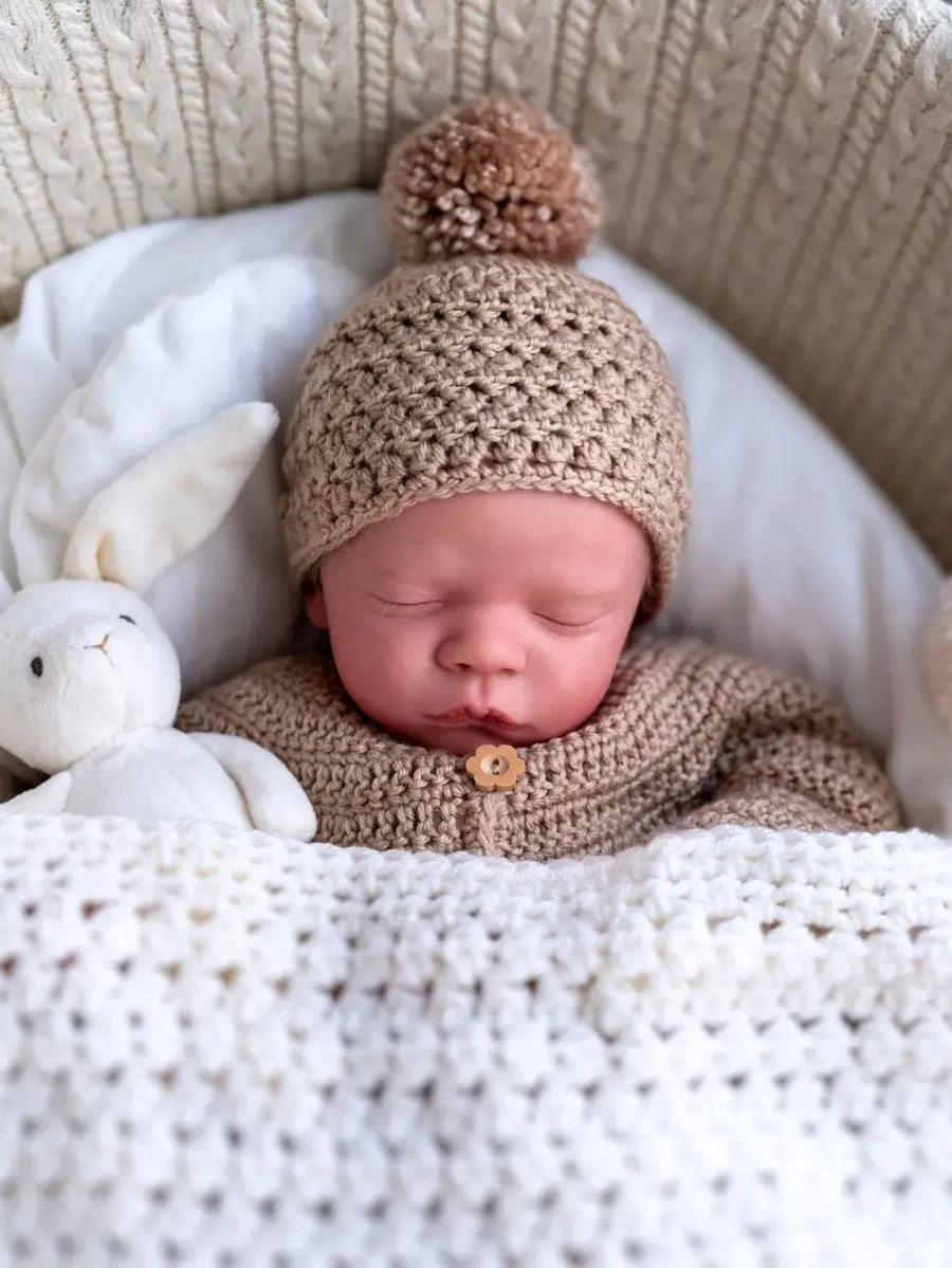 Crochet Pattern: Easy Baby Hat product image (4)