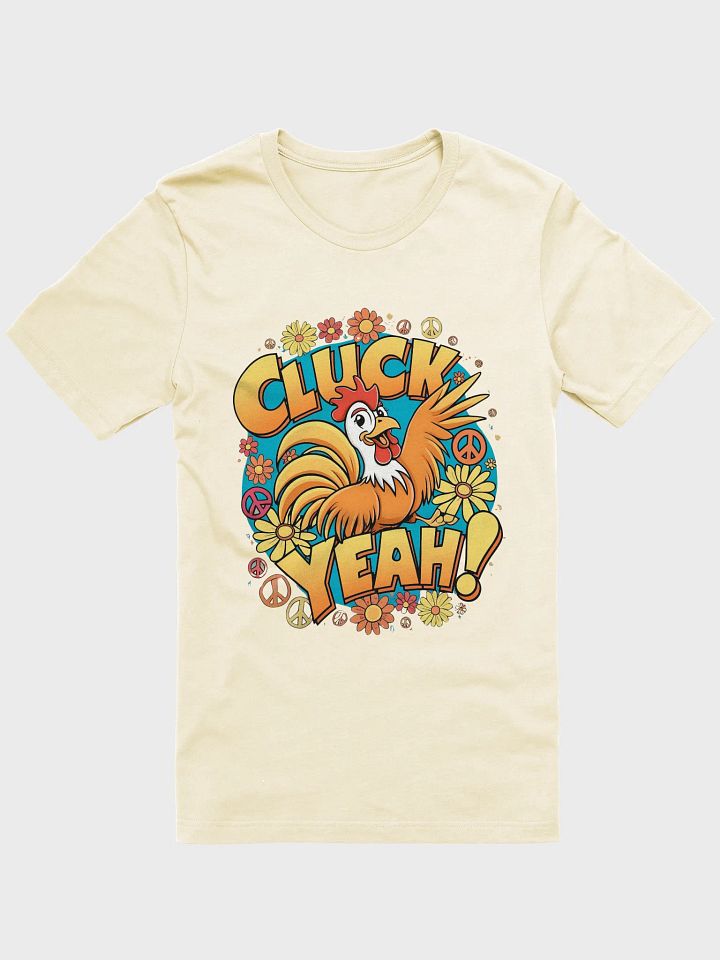 Cluck Yeah! Groovy Rooster T-Shirt product image (4)