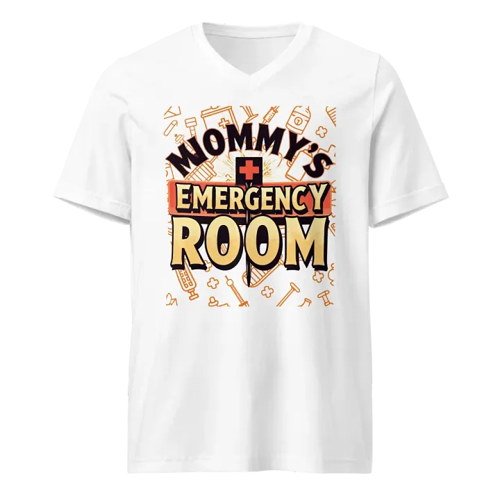 Mommy's Emergency Room V-Neck Tee product image (1)