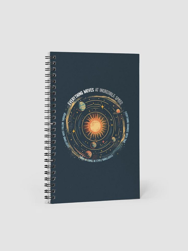 'Everything Moves' Notebook product image (1)