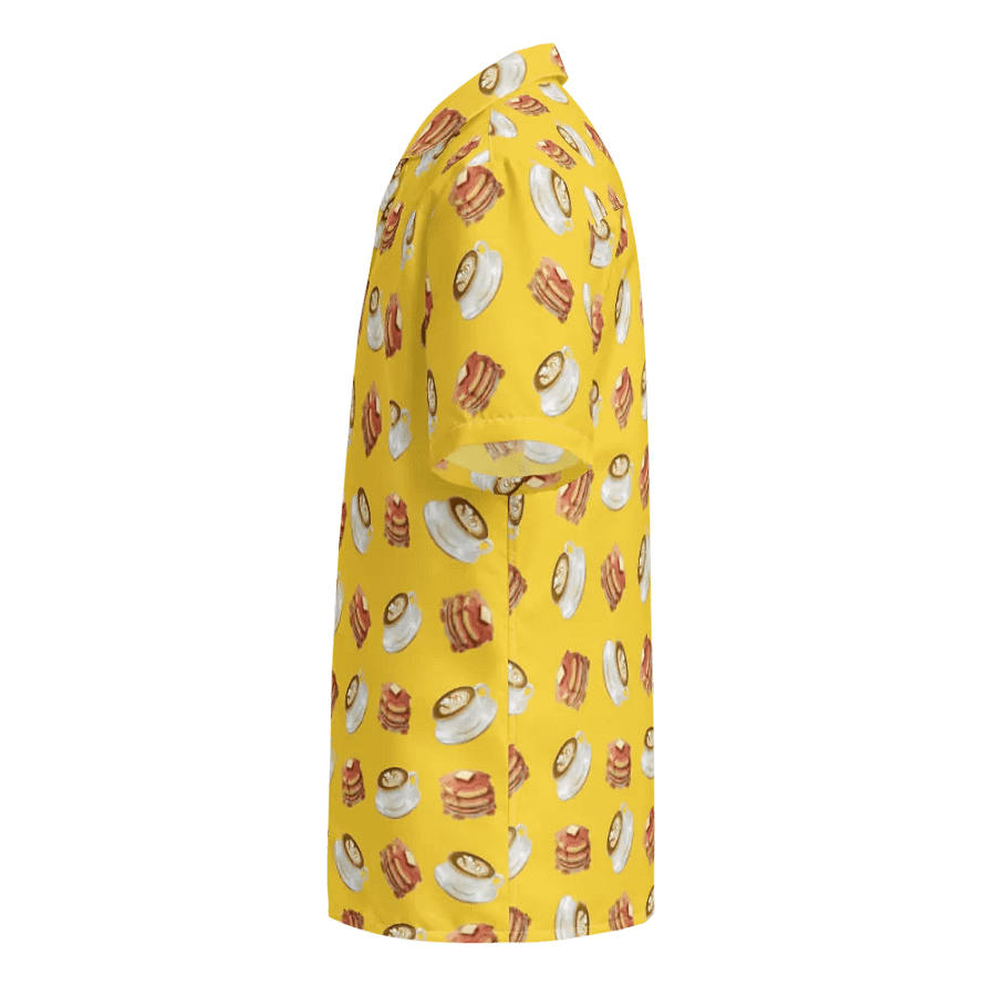 Cafe Latte Pancake Hawaiian Shirt product image (9)