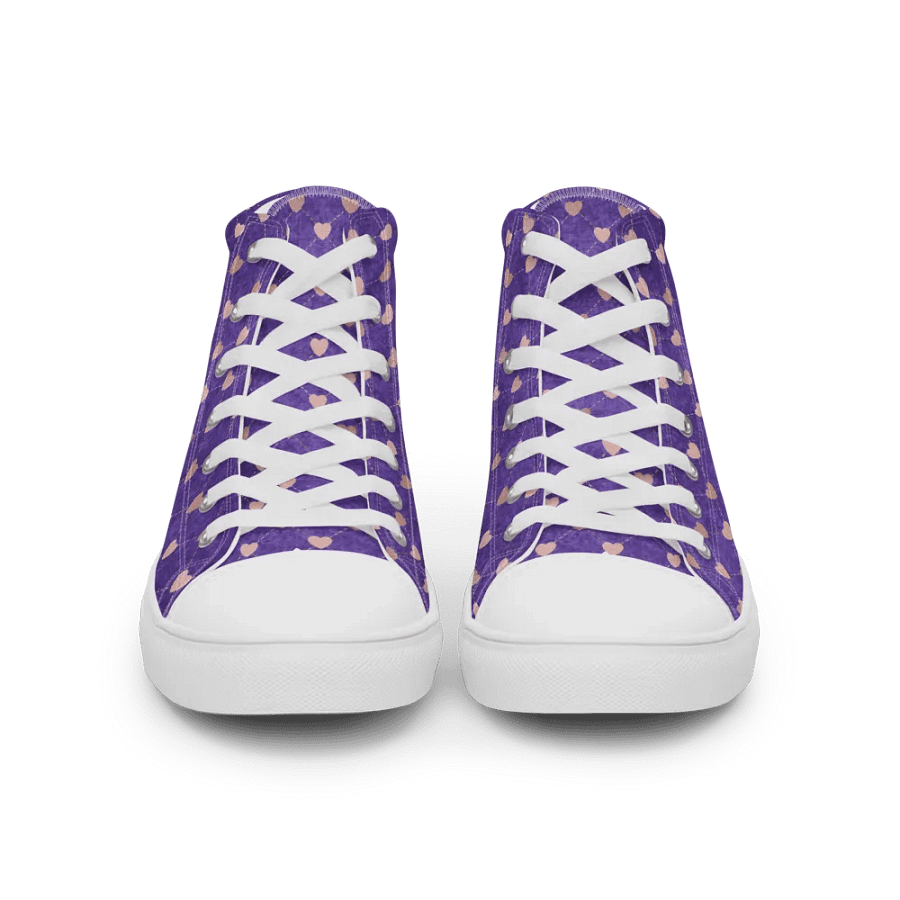 Women's Glowing Hearts Galore High Tops product image (12)