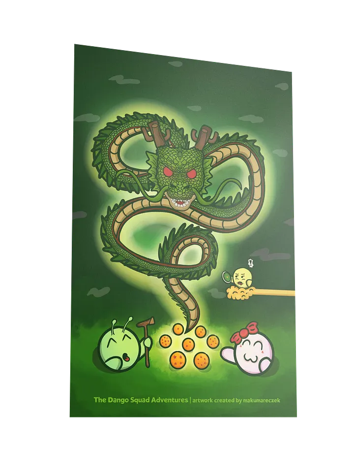 Dango Dragon - Frameless Poster product image (2)