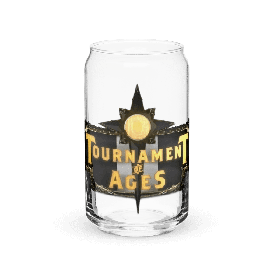 Tournament of Ages - Full Logo - Can Glass product image (1)