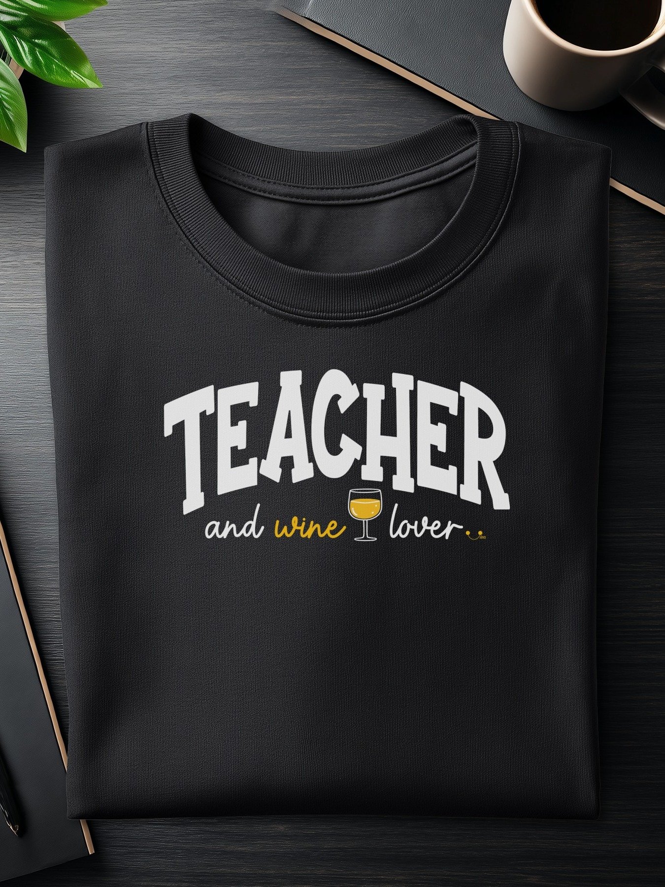 🍷🍎✨ Teacher and Wine Lover product image (3)