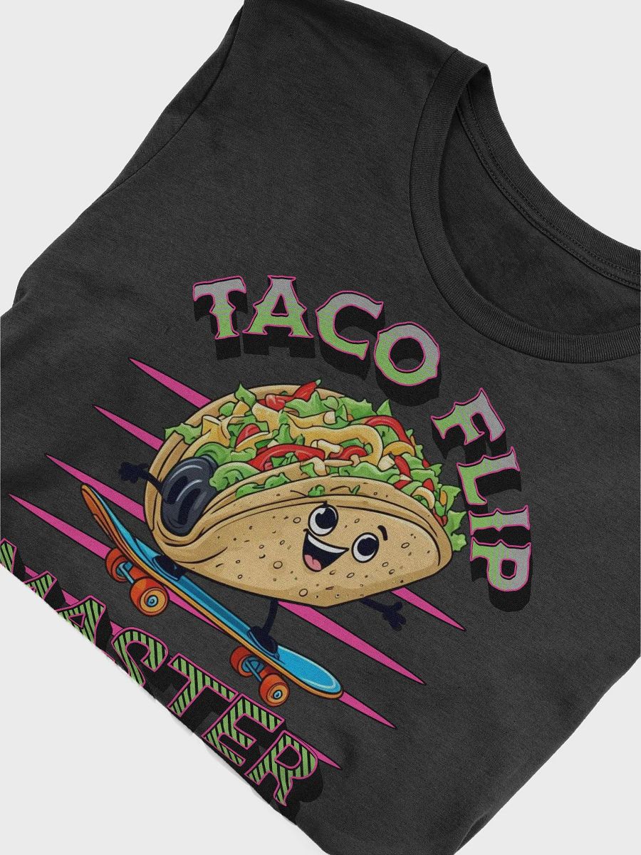 Taco Flip Master Skateboard T-Shirt product image (9)