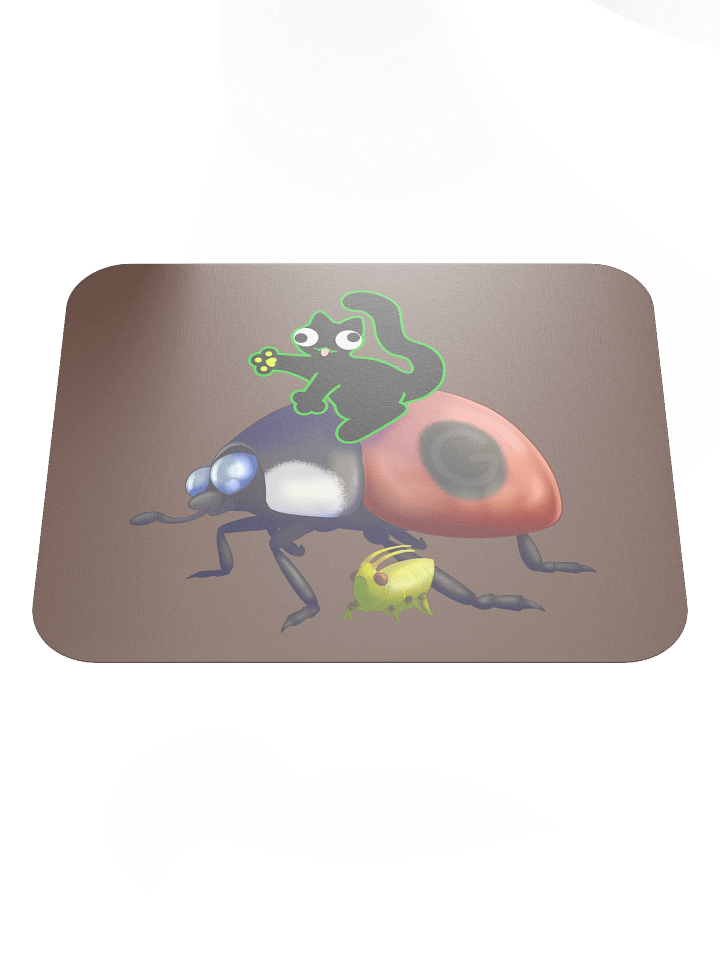 MousePad - DerpCat II Riding a Bug product image (2)