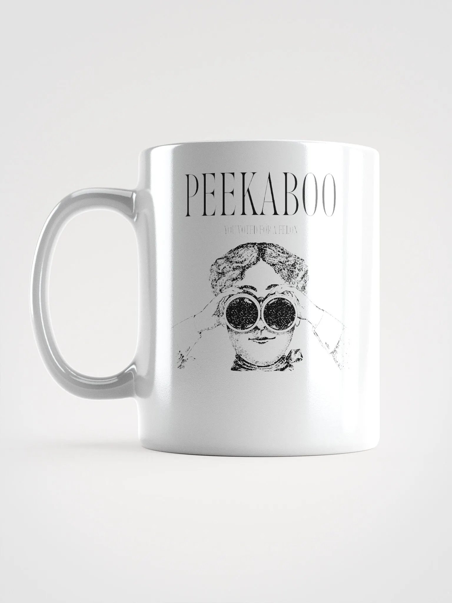 Peekaboo You Voted For A Felon mug product image (1)