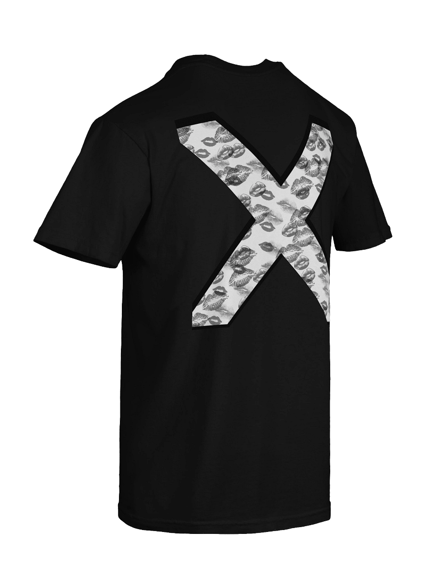 White X Black Lipstick Kisses | Shirt product image (5)