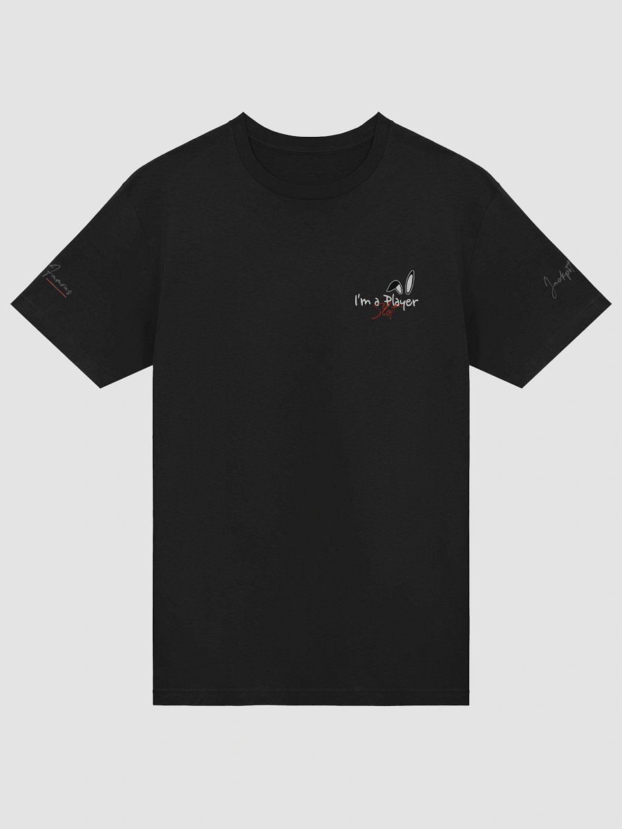 "I'm a Slot Player" Black Tee – Bunny Ears Edition product image (5)
