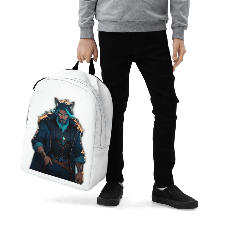 Mystical Wolfman All-Over Backpack product image (8)