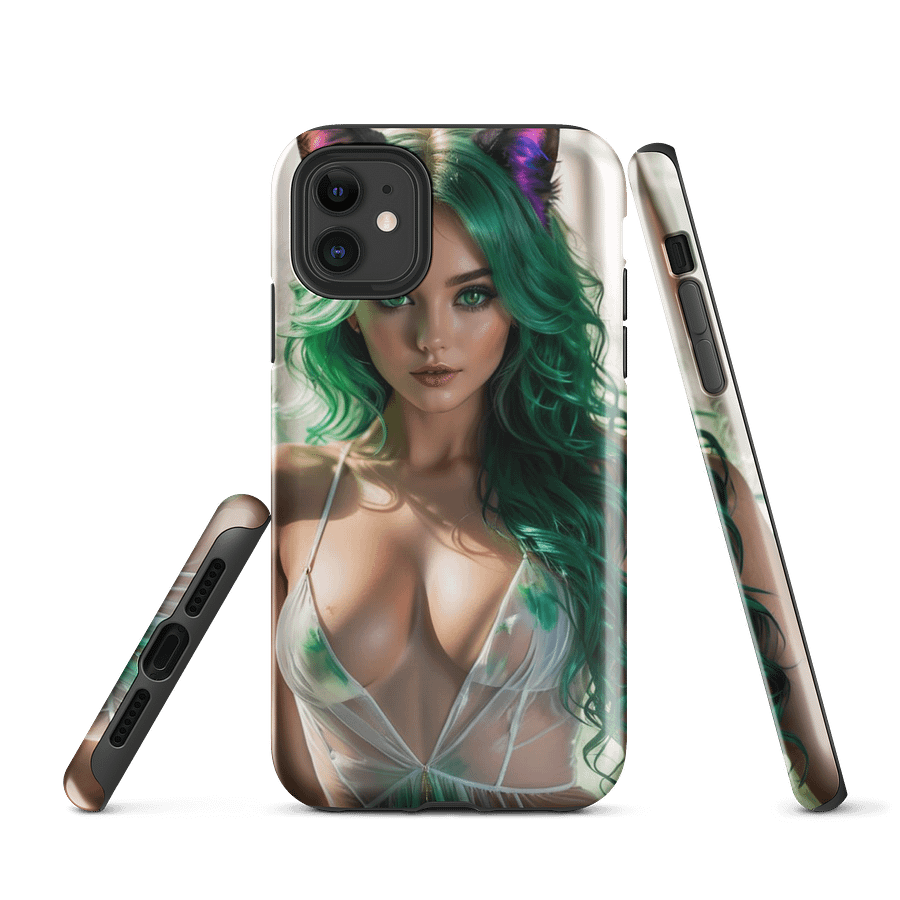 Fantasy Fox Girl - Celestial Whisper iPhone Case product image (1)