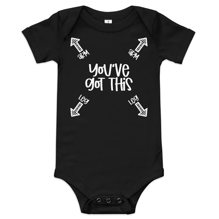 “You’ve Got This” Baby One-Piece with Directions product image (1)