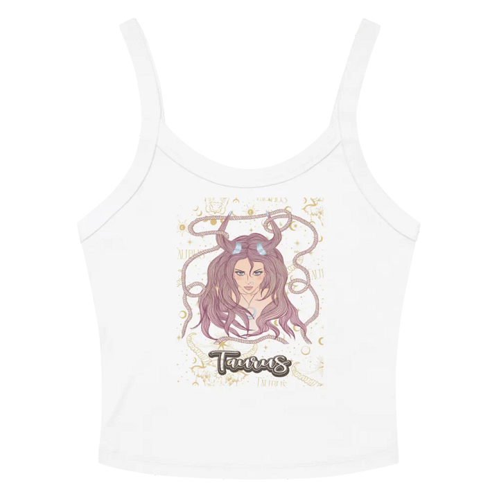 Taurus Enchantment Ribbed Tank product image (10)