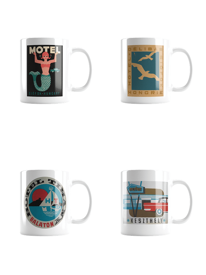 Lake Balaton Hotel Mug Set product image (1)